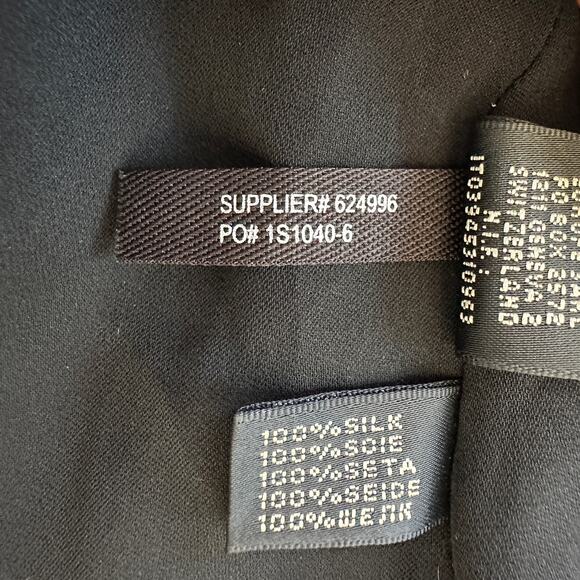 NWT Ralph Lauren Black Label Maye Silk Dress Size 8 - Picture 9 of 11